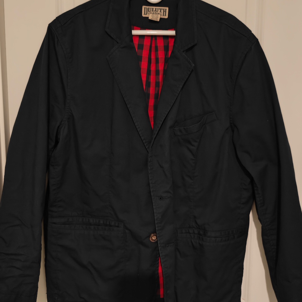 Duluth Fire Hose Presentation Coat Mens Large